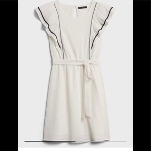NWT Banana Republic Embroider gauze fit and flare dress